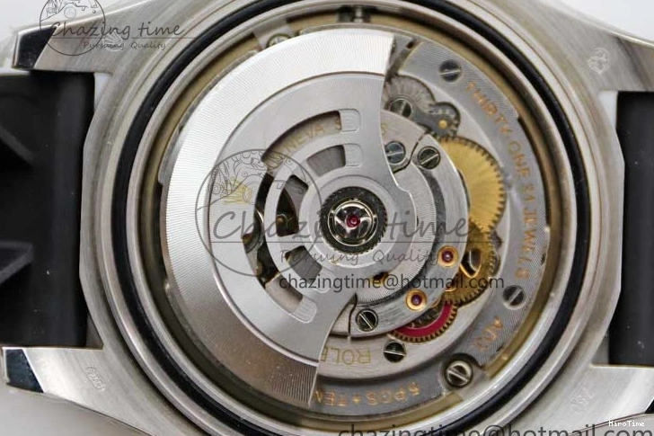 MiroTime 0328 Yacht-Master 42mm 226659 TWA 1:1 Best Edition 3D Black Ceramic Bezel on Oysterflex Strap VR Stretchable 2085